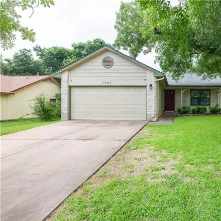 Buy this 3 bed house on 1703 Laurel Path in Round Rock, Texas