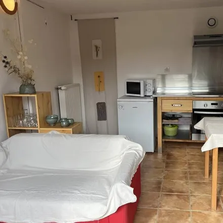 Rent this 1 bed house on Route du Belvédère in 48150 Saint-Pierre-des-Tripiers, France