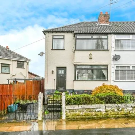 Buy this 3 bed house on Mayfair Avenue in Knowsley, L14 0JZ