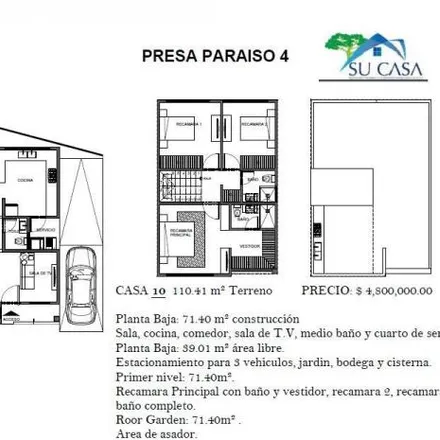 Buy this 3 bed house on Privada Presa Paraíso in 53270 Naucalpan de Juárez, MEX