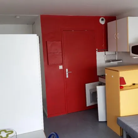 Rent this 1 bed apartment on 15 Rue Kergorju in 29200 Brest, France