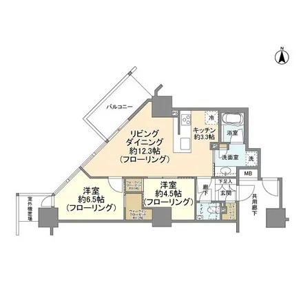 Image 2 - プライムパークス品川シーサイド ザ・タワー, 36, Higashi shinagawa, Shinagawa, 142-0053, Japan - Apartment for rent