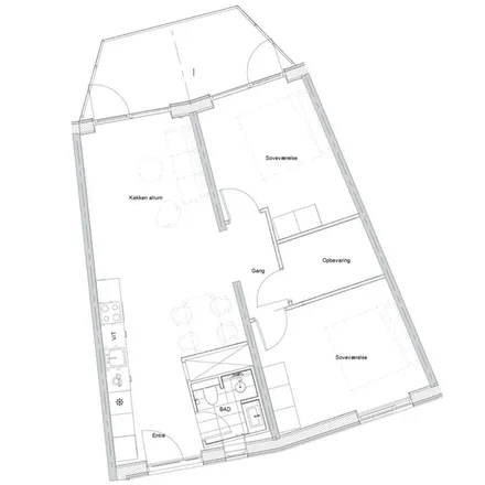 Image 3 - Cirkelhusene 10, 4600 Køge, Denmark - Apartment for rent