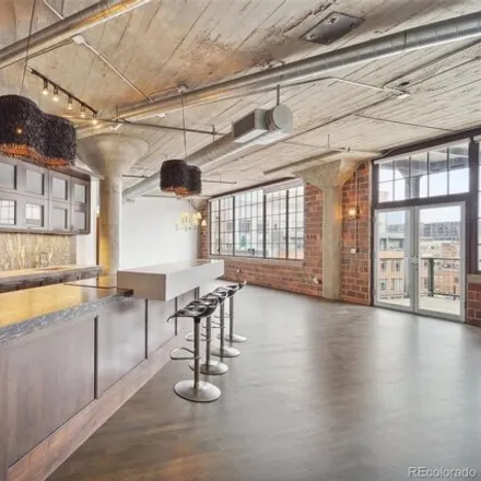 Rent this 1 bed condo on Rocky Mountain Warehouse Lofts in 1863 Wazee Street, Denver
