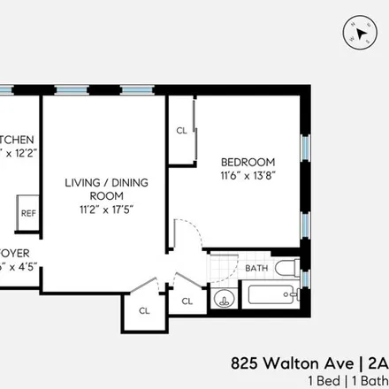 Image 5 - 825 Walton Ave Apt 2A, New York, 10451 - Apartment for sale