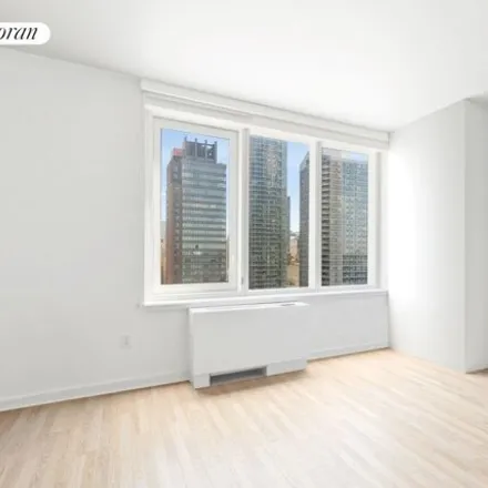 Rent this studio apartment on 555 West 38th Street in New York, NY 10018