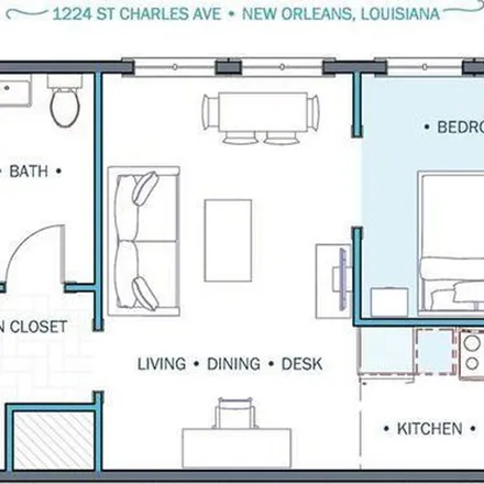 Image 9 - 1224 Saint Charles Avenue, New Orleans, LA 70130, USA - Apartment for rent