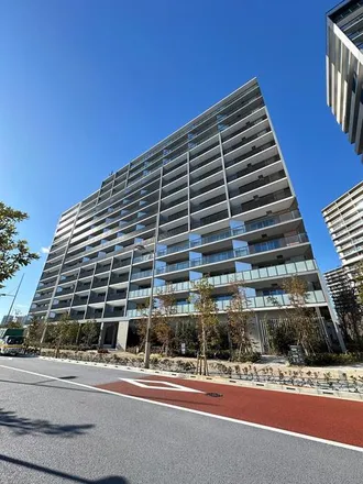 Rent this 3 bed apartment on HARUMI FLAG PARK VILLAGE in 日比谷豊洲埠頭東雲町線, Harumi