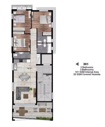 Image 9 - Faneromenis Avenue, 6035 Larnaca, Cyprus - Apartment for sale