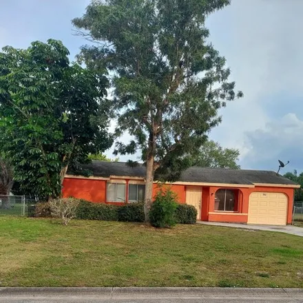 Buy this 3 bed house on 349 Southwest Eastport Circle in Port Saint Lucie, FL 34953
