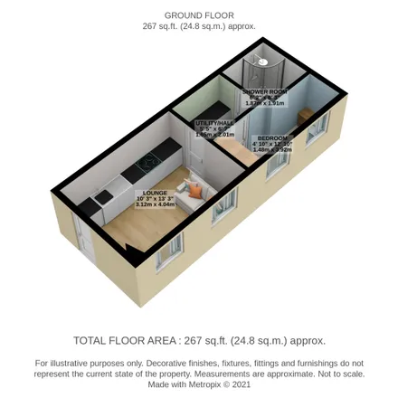 Buy this 1 bed apartment on Cumbria Court