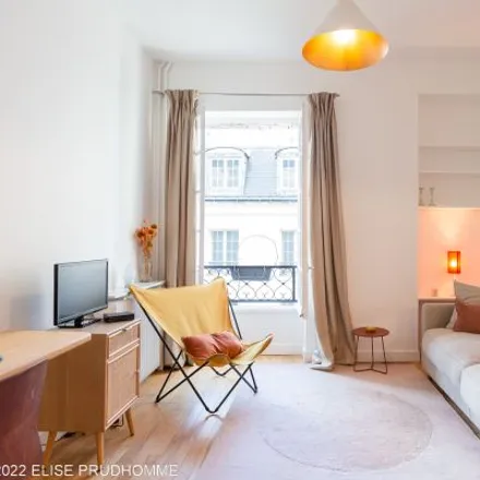 Rent this studio apartment on 23 Rue Sainte-Croix de la Bretonnerie in 75004 Paris, France