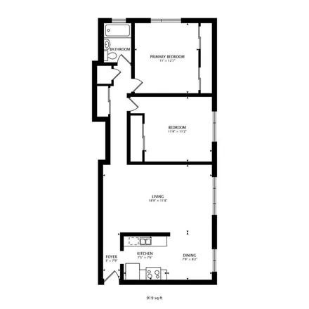 Image 3 - 817 Seward Street, Evanston, IL 60202, USA - Apartment for rent