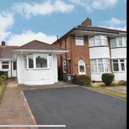 Rent this 3 bed house on 58 Marcot Road in Metropolitan Borough of Solihull, B92 7PR