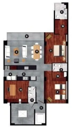 Buy this 3 bed apartment on Calle Juan Ruiz de Alarcón in Arcos Vallarta, 44150 Guadalajara