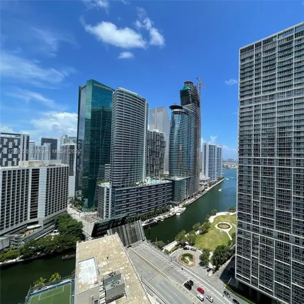 Rent this 2 bed condo on 500 Brickell East Tower in Southeast 6th Street, Miami