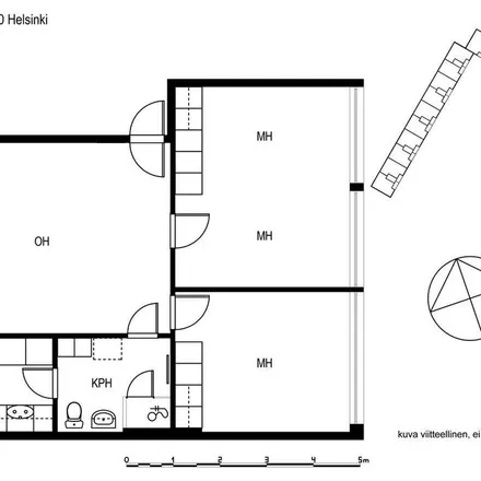 Rent this 4 bed apartment on Maasälväntie 2 in 00710 Helsinki, Finland