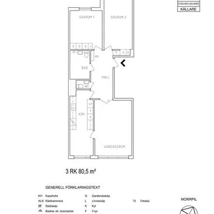 Rent this 3 bed apartment on Stora Esplanadgatan 25 in 803 21 Gävle, Sweden