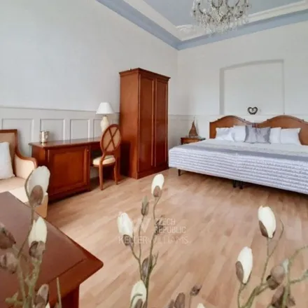 Rent this 3 bed apartment on Otýlie Sklenářová-Malá in Mezibranská, 121 32 Prague