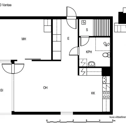 Rent this 2 bed apartment on Lummetie 1 in 01300 Vantaa, Finland