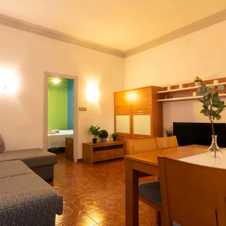 Rent this 1 bed apartment on Carrer de Tapioles in 08001 Barcelona, Spain