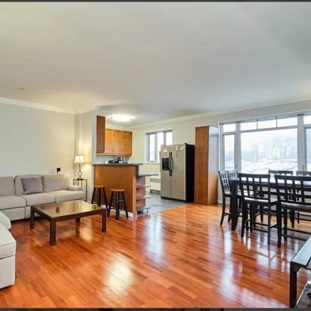 Rent this 1 bed condo on Westwood Shopping Center in Kenwood Place Condos, Westbard Circle