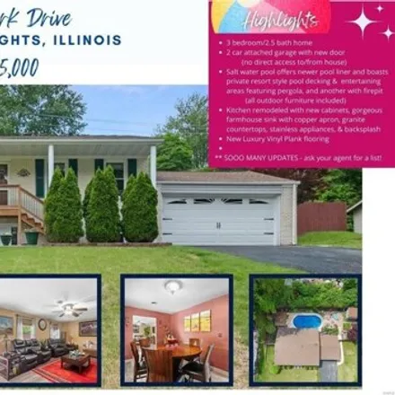 Buy this 3 bed house on 199 Mark Drive in Union Hill, Fairview Heights