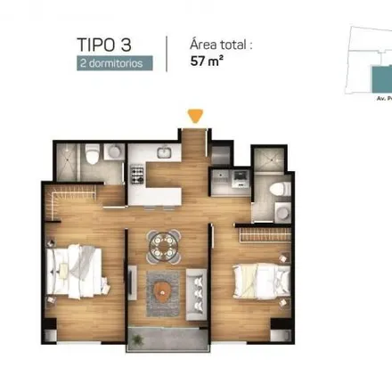 Buy this 2 bed apartment on Faustino Sanchez Carrion Avenue in Jesús María, Lima Metropolitan Area 15076