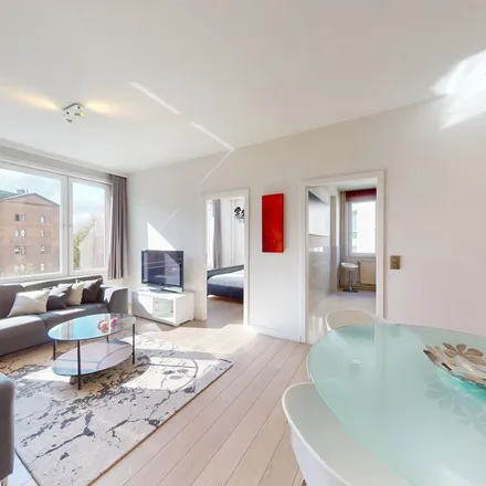 Rent this 1 bed apartment on Italiëlei in 2000 Antwerp, Belgium