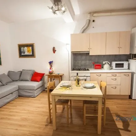 Rent this 1 bed apartment on Via Broccaindosso 32/3 in 40125 Bologna BO, Italy