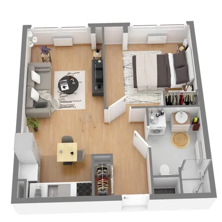 Rent this 2 bed apartment on Malakoff Médéric in 16 Rue de Queuleu, 57000 Metz