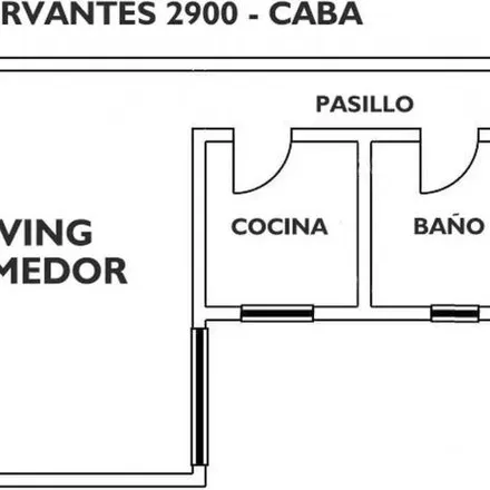 Buy this studio apartment on Alejandro Magariños Cervantes 2906 in Villa Santa Rita, C1416 DZK Buenos Aires