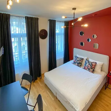 Rent this 1 bed apartment on Manekin in Korunní, 120 09 Prague