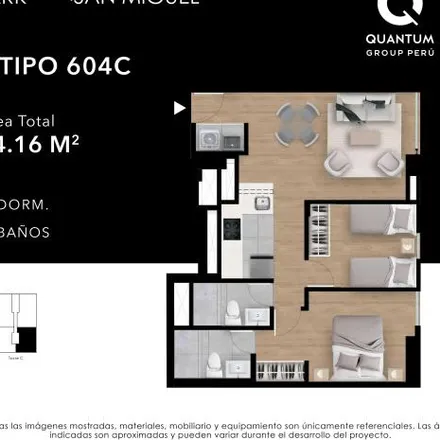 Buy this 2 bed apartment on Block G in Jirón Mariscal Ramón Castilla, San Miguel