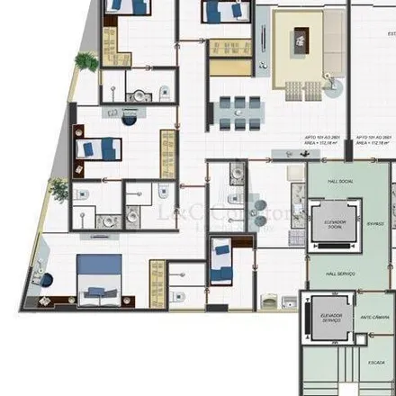 Buy this 4 bed apartment on Rua Professor Trajano de Mendonça in Torre, Recife -