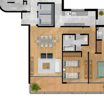 Buy this 2 bed apartment on Avenida Aristóbulo del Valle 2698 in Islas Malvinas, Rosario