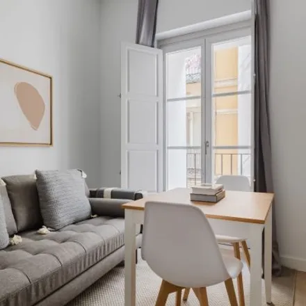 Rent this studio apartment on Calle del Molino de Viento in 28004 Madrid, Spain