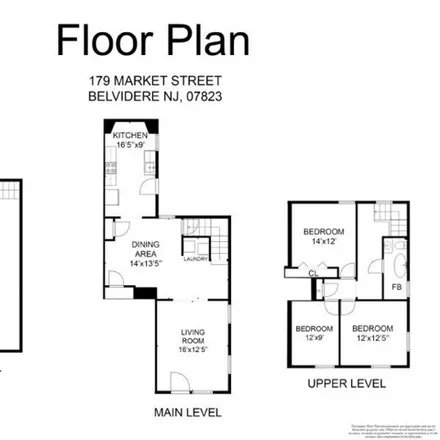 Image 3 - Municipal Lot #1, Market Street, Belvidere, Warren County, NJ 07823, USA - House for sale