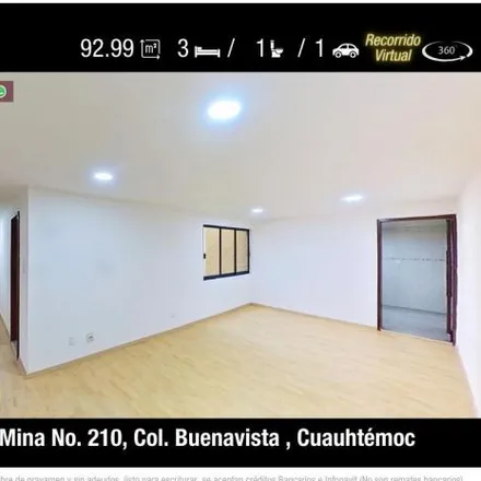 Buy this 3 bed apartment on Casa de los Escritores en Lenguas Indígenas in Calle Mina 150, Cuauhtémoc