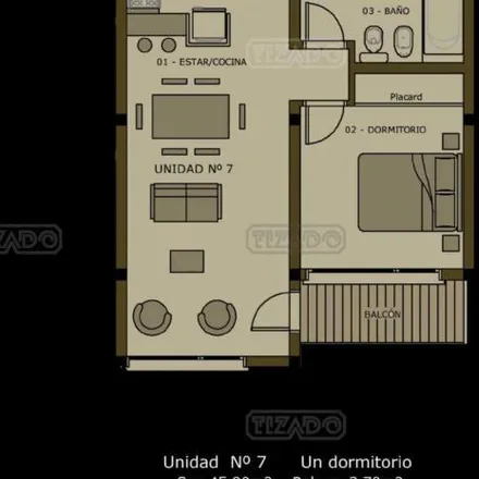 Buy this 1 bed apartment on Mariano Moreno 251 in Tiro Federal, Municipio de San Martín de los Andes