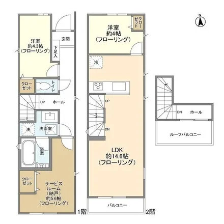 Image 2 - 八成橋, Kampachi dori, Igusa 3-chome, Suginami, 167-0021, Japan - Apartment for rent