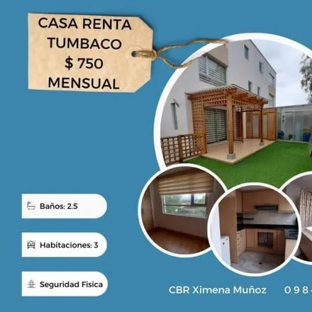 Rent this 3 bed house on La Cerámica in 170181, Tumbaco
