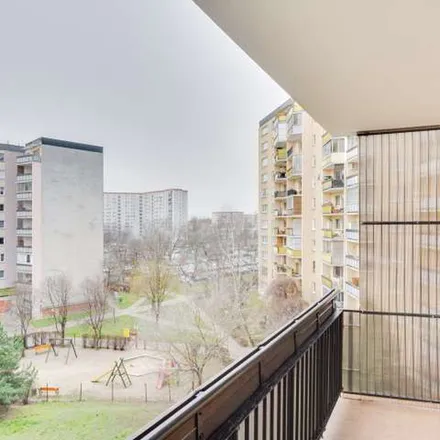 Rent this 1 bed apartment on Konrada Guderskiego 3 in 03-982 Warsaw, Poland
