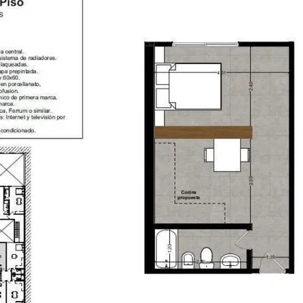 Buy this studio apartment on General Cornelio Judas de Saavedra y Rodríguez 216 in Partido de Morón, Morón