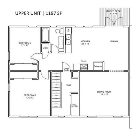 Image 3 - 116 N Union Rd, Unit Upper - Apartment for rent