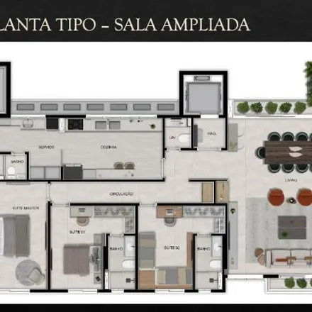 Buy this 3 bed apartment on Dodó Veículos in Rua Salvador 900, Adrianópolis