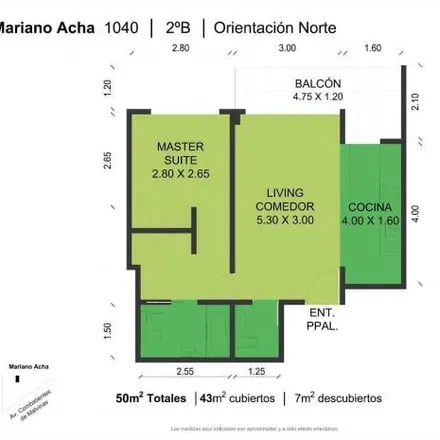 Buy this 1 bed apartment on Mariano Acha 1052 in Villa Ortúzar, C1427 ARO Buenos Aires