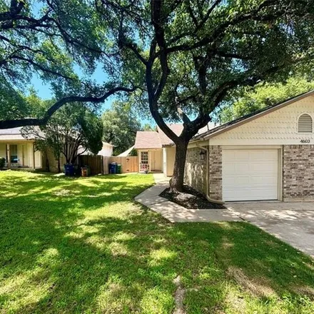 Rent this studio apartment on 4603 Brown Bark Place in Austin, TX 78727