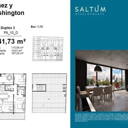 Buy this 2 bed apartment on Washington 3500 in Coghlan, C1430 AIF Buenos Aires