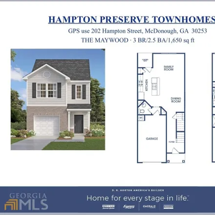 Image 6 - 139 Hampton Street, Blacksville, McDonough, GA 30253, USA - Townhouse for sale
